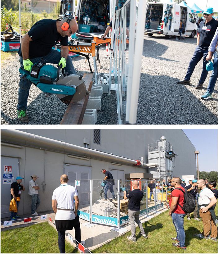 Dimostrazioni 50 anniversario Makita Italia